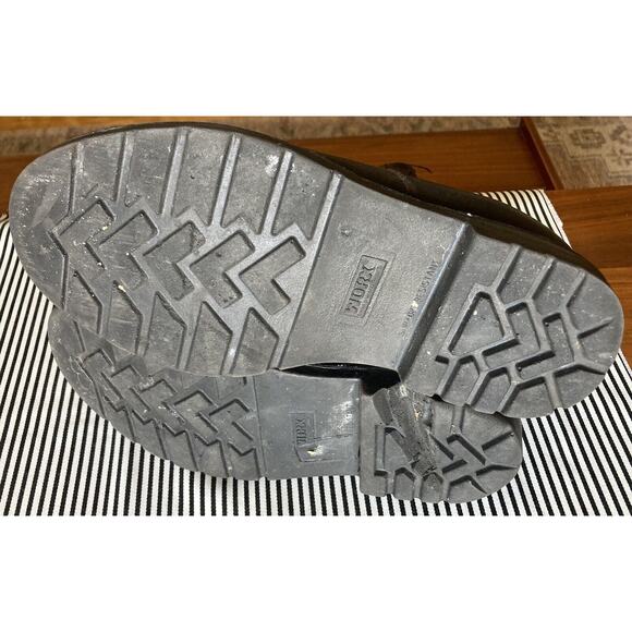 WORX RED WING Mens Work Boots 9 WW Brown Slip Resistant SAFETY TOE LEATHER 5425 - Picture 6 of 7